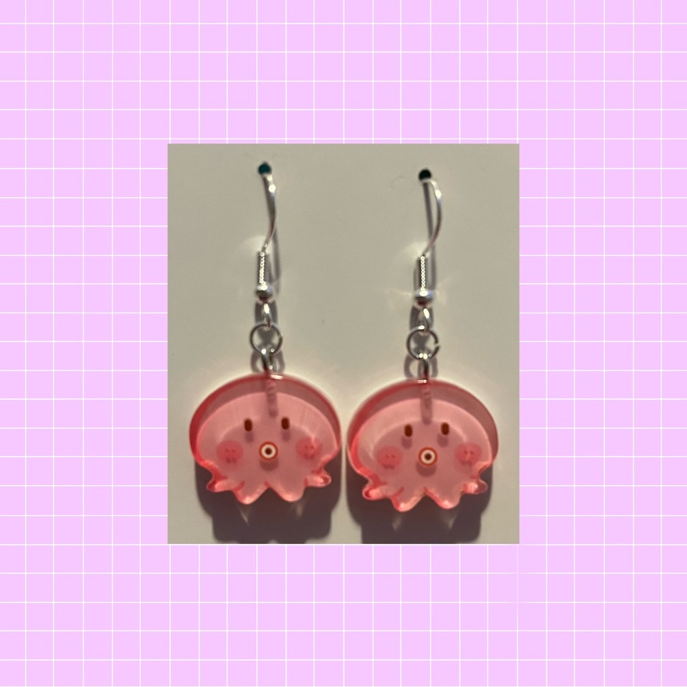 Jellyfish earrings